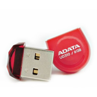 ADATA 8GB USB 2.0 UD310 Dashdrive Durable Memory Pen,  Micro,  Rugged,  Red