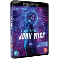 John Wick Chapters 1-3 4K UHD + Blu-ray