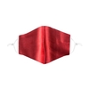 Red 100% Silk Face Mask