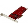 StarTech 2x PCI Express M.2 SATA III Controller NGFF Card Adapter
