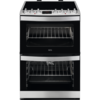 AEG CIB6733ACM 60cm Electric Induction Double Oven,  4 Induction Cooking Zones,  Multi-Function oven