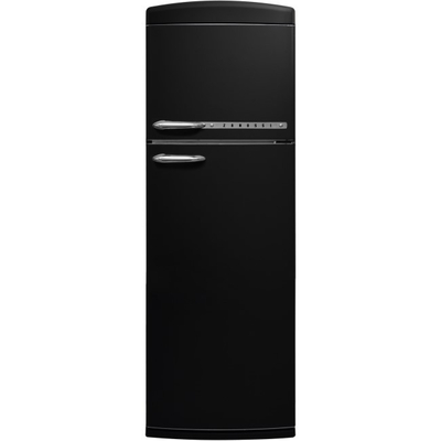 Zanussi ZTAE31EK1 Freestanding
RETRO Combi Top Fridge
Freezer,  TwinTech No Frost, 
MATT BLACK. H 17