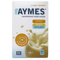 Aymes Powdered Shakes Banana 4 x 38