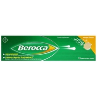 Berocca Mango 15 Effervescent Tablets