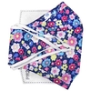 Blue Floral Fashion Face Mask with Filter
