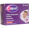Calpol Sugar-Free Infant Suspension Sachets 12x 5ml sachets 9982