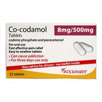 Co-Codamol Paracetamol & Codeine Caplets 32