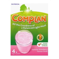 Complan Strawberry Flavour Drink 4 Sachets