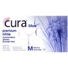 Cura Blue Nitrile Powder Free Medical Examination Gloves 200 Medium