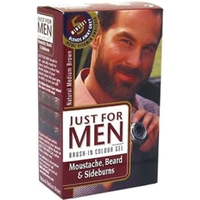 Just for Men - Gel for Moustache,  Beard & Sideburns - Medium Brown