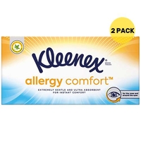 Kleenex Allergy Comfort Tissues Twin Pack