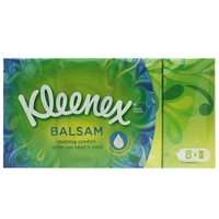 Kleenex Balsam Tissues 8 Pocket Packs