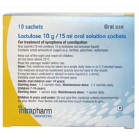 Lactulose 10g/15ml Oral Solution Sachets