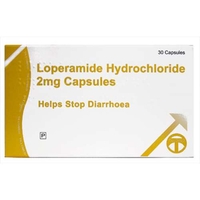 Loperamide Hydrochloride 2mg Capsules 30