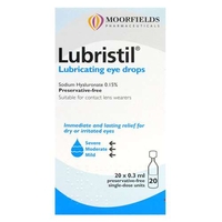 Lubristil Lubricating Eye Drops 20 x 0.3ml