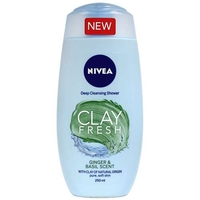 Nivea Clay Fresh Ginger and Basil Shower Cream 250ml250ml