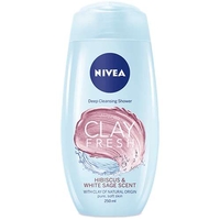Nivea Clay Fresh Hibiscus and White Sage Shower Cream 250ml