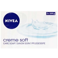 Nivea Creme Soft Care Soap 2 x 100g