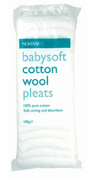 Numark Babysoft Cotton Wool Pleats 100g