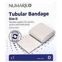 Numark Tubular Bandage Size D - 7.5cm x 1m