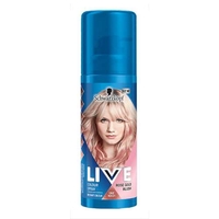 Schwarzkopf Live Rose Gold Blush Hair Colour Spray 120ml