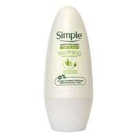 Simple Soothing Roll On Deodorant 50ml