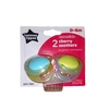 Tommee Tippee Soothers Cherry (0-6Months) 2 blue/green
