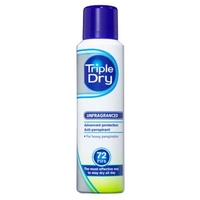 Triple Dry Unfragranced Anti-Perspirant Spray 150ml