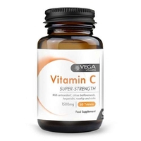 Vega Vitamin C 1500mg 60 Tablets