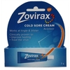 Zovirax Cold Sore Cream 2g tube