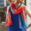Heat Wave Silk Scarf