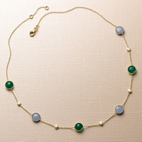 Heaven and Earth 9ct Gold Necklace