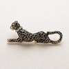 Languid Leopard Brooch