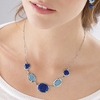 Lapis & Chalcedony Necklace