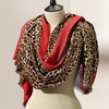 On the Spot Leopard Print Scarf