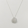 Urban Swirl Silver Pendant