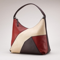Wine & Song Leather Shoulder Bag