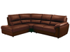 Cambridge Right Hand Facing Corner Sofa in Tan Leather