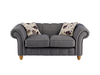 Chesterton Medium Sofa in Riding Fabric - Charcoal