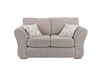 Clarissa - Onyx Medium Sofa with High Back in Cream With Rustic Oak Feet