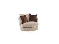Covent Garden Large Swivel Cuddler Chair Sherlock Mink