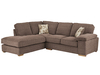 Denver Right Hand Facing Corner Sofa Mocha Barley