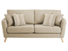 Dover Large Sofa in Linso Linen with Salsa Beige Scatters