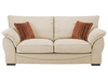Drift Large Sofa in Barley Beige with Salsa Spice Scatters
