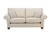 Soho Large Sofa in Sweet Barley with Kateri Putty Scatter Cushions