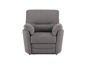 Sutton Armchair with Manual Recliner in Barley Grey