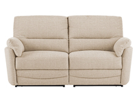 Sutton Large Sofa with Manual Recliners in Barley Beige
