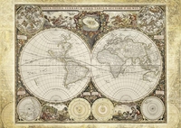 Historical Map of The world,  2000pc Jigsaw Puzzle