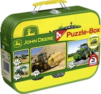John Deere 4 in 1 Tractor Keepsake Tin Jigsaw Puzzle