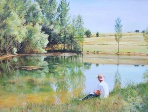 Paddy by the Lake - 1000 Piece Jigsaw Puzzle